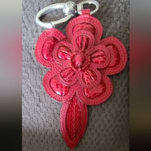Brighton Flower Key chain fob EUC
